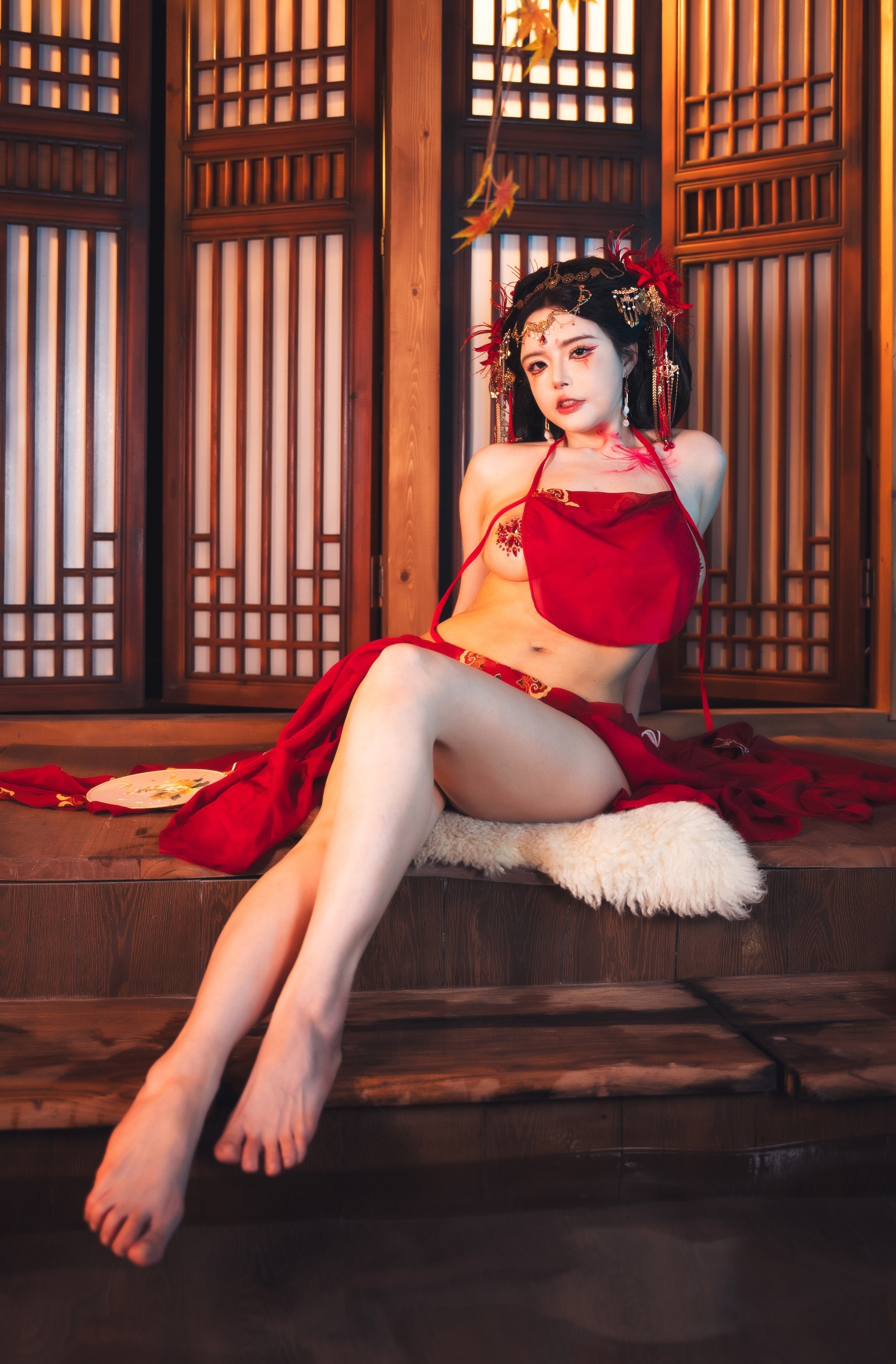 图片[1]-秋和柯基 – NO.140 (夏小秋秋秋) 2026春节[71P]-XikXak